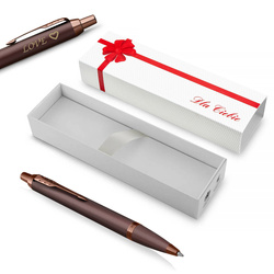 Długopis Parker IM Professionals Monochrome Burgundy z grawerem Dla Ciebie Prezent na Walentynki