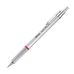 Ołówek automatyczny Rapid Pro - Rotring - 0,5 mm, srebrny 1904255