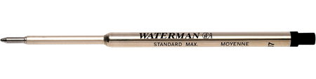 Wkład do długopisu Waterman Standard Czarny (M) - S0944480