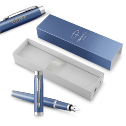 Pióro wieczne Parker IM Rituals Blue (F) z grawerem