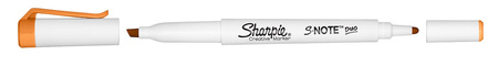 Sharpie S-note DUO pomarańczowy 1 szt.
