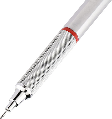 Ołówek automatyczny Rapid Pro - Rotring - 0,5 mm, srebrny 1904255 z Grawerem