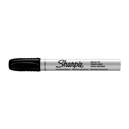 Marker Sharpie Metal small okrągły czarny - S0945720