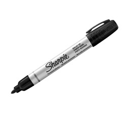 Marker Sharpie Metal small okrągły czarny - S0945720
