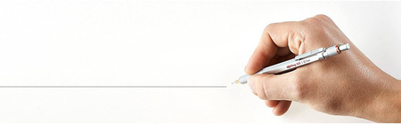 Ołówek automatyczny Rotring 800 0.7 Srebrny - 1904448