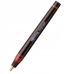 Pisak kreślarski Isograph Rotring - czarny 0.10 mm - 1903394