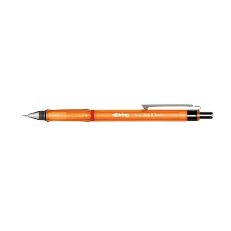 Ołówek automatyczny Rotring Visuclick 0.7mm 2B pomarańczowy - 2089092