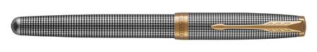 Pióro Wieczne Parker Sonnet Premium Chiselled Silver GT (F) - 1931489