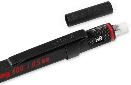 Ołówek automatyczny Rotring 600 0.5 Czarny - 1904443