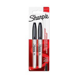 Markery Sharpie Fine Czarny (blister 2szt.) - 1985860