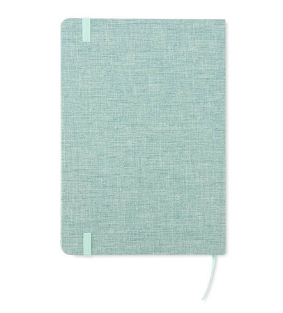 Notes z recyklingowej bawełny BIVELLO A5 seledynowy 18011-20