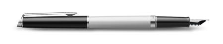 Pióro wieczne Waterman Hémisphère Color-Block Black-White CT (M) - 2202844