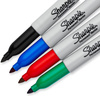 Markery Sharpie Fine 4 kolory (czarny, niebieski, czerwony, zielony) - 1985858