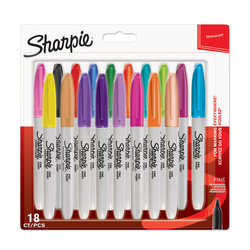 Marker Sharpie Fine Zestaw 18 kolorów – 1996112