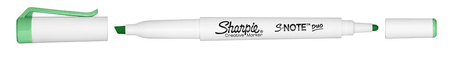 Sharpie S-note DUO zielony 1 szt.