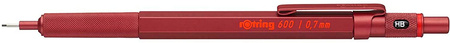 Ołówek automatyczny Rotring 600 0.7 Czerwony - 2114265
