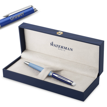 Długopis Waterman Hémisphère Color-Block Blue CT z grawerem