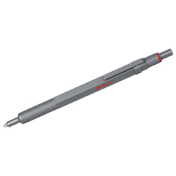 Długopis żelowy Rotring 600 srebrny 0,55mm - 2196011