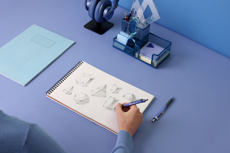 Ołówek automatyczny Rotring Tikky Fioletowy (Iris) 0,5 - 2214582