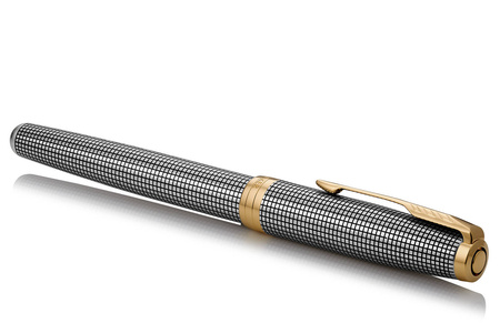 Pióro Wieczne Parker Sonnet Premium Chiselled Silver GT (F) - 1931489