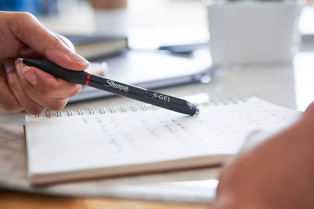 Długopis żelowy Sharpie S-GEL czerwony - 2136599