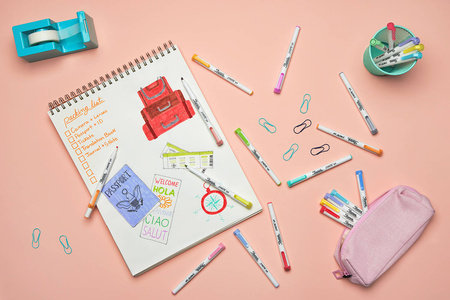 Sharpie S-note DUO Mix kolorów 8 szt. 2182116