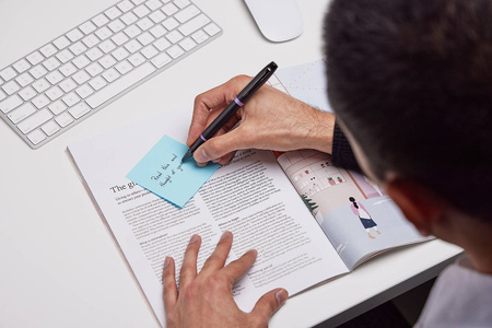 Pióro Kulkowe Parker IM Vibrant Rings Amethyst Purple - 2172950