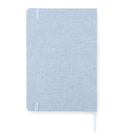 Notes z recyklingowej bawełny BIVELLO A5 błękitny 18011-08