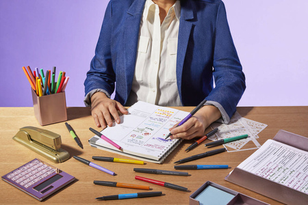 Flamastry Paper Mate Flair | końcówka medium (0,7 mm) | metaliczne | 12 sztuk - 2137362