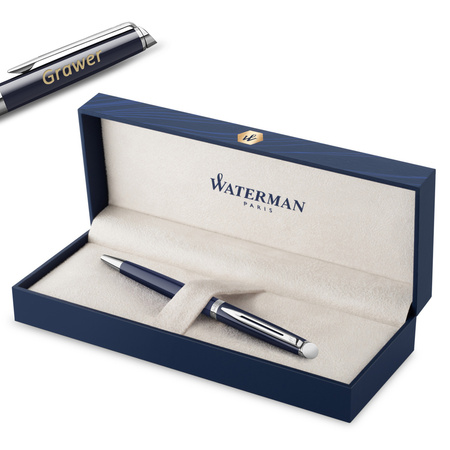 Długopis Waterman Hémisphère Blue Core CT - 2214206 z Grawerem