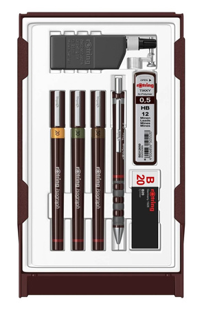 Zestaw Isograph College Rotring 0.2, 0.3, 0.5 - S0699370