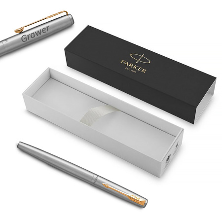 Pióro Wieczne Parker Jotter Stainless Steel GT (M) z grawerem