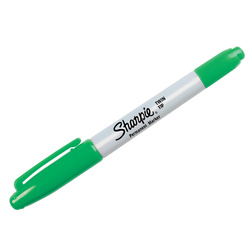 Marker Sharpie Twin Tip zielony 1szt.
