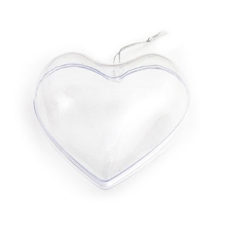 Serce akrylowe 10 cm