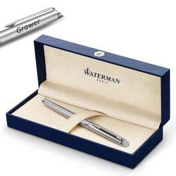 Pióro Wieczne Waterman Hémisphere Stalowe CT (M) - S0920430 z Grawerem