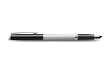 Pióro wieczne Waterman Hémisphère Color-Block Black-White CT (M) - 2202844 z Grawerem