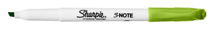 Zakreślacz Sharpie S-note limonkowy 1 szt.