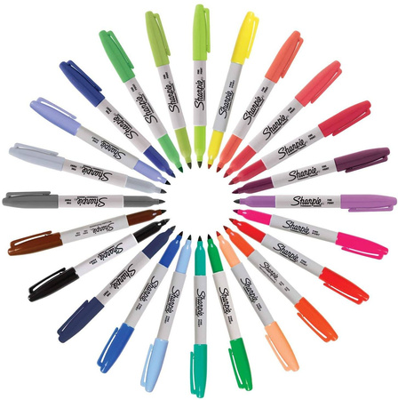 Marker Sharpie Fine Zestaw 24 kolorów – Cosmic Colour – 2033672