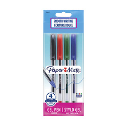 Długopis żel Paper Mate Jiffy 0,5 mm Mix 4szt. - 2084411