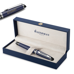 Pióro wieczne Waterman Expert Blue Core CT (M) - 2214207 z Grawerem