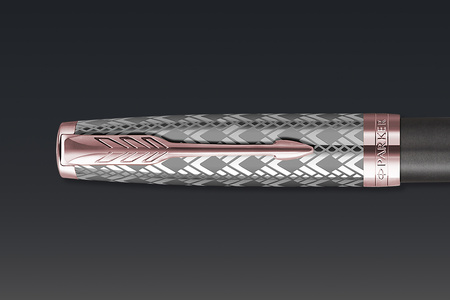 Pióro wieczne SonnetT Premium Metal & Grey PGT (F) 18K z grawerem