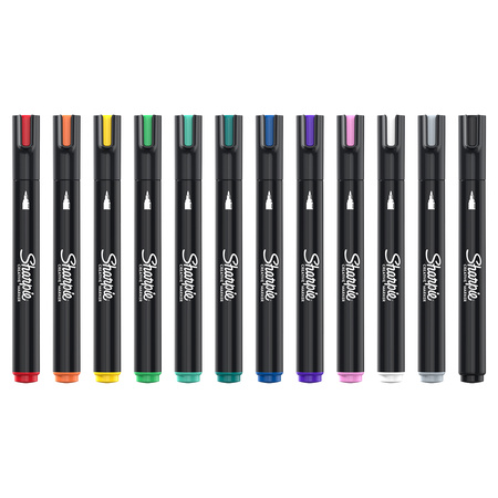 Zestaw Sharpie kreatywne markery akrylowe 12 kolorów - 2201070