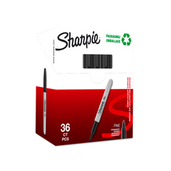 Markery Sharpie Fine Czarny (kartonik 36szt.) - 2025040