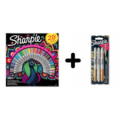 Sharpie Paw + Metallic