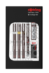 Zestaw Isograph College Rotring 0.25, 0.35, 0.5 - S0699380