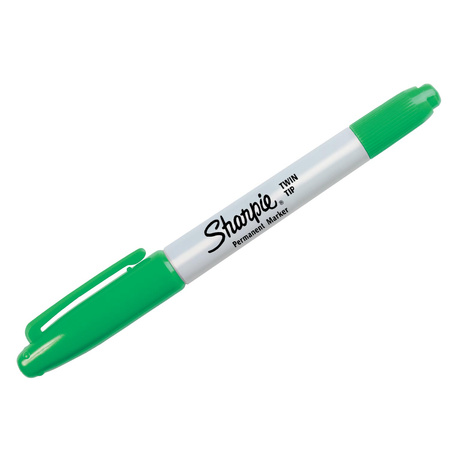 Marker Sharpie Twin Tip zielony 1szt.