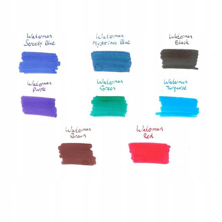 Naboje atramentowe Waterman Standard Czarny - S0110850