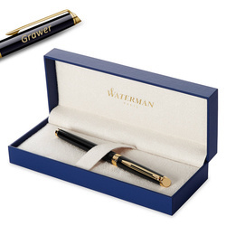 Pióro kulkowe Waterman Hémisphère Laka Czerń GT z grawerem