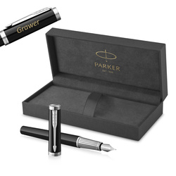 Pióro wieczne Parker Ingenuity czarne CT (M) z grawerem