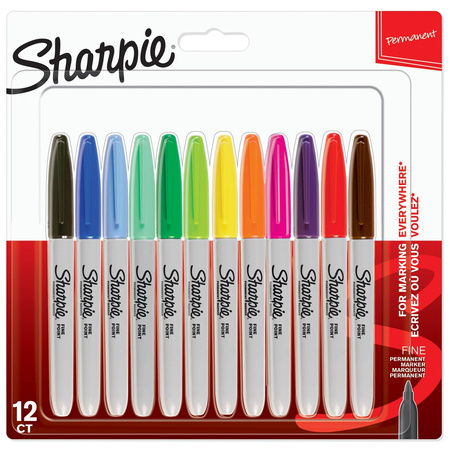 Marker Sharpie Fine zestaw 12 sztuk – 2065404